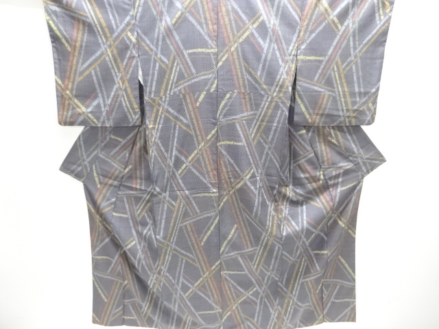 Bamboo Pattern Woven Nishijin Omeshi Kimono